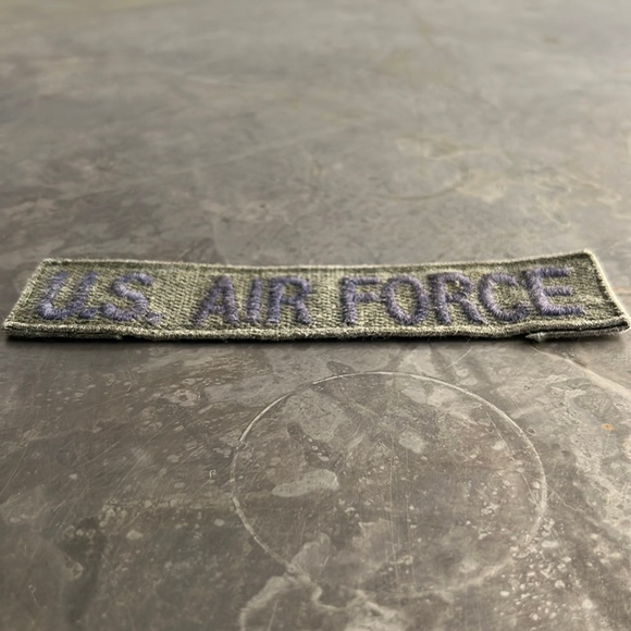 U.S. AIR FORCE embroidered tape patch - Vintage - Picture 7 of 10